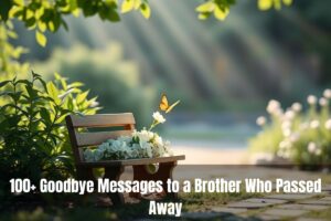 100+ Goodbye Messages to a Brother Who Passed Away