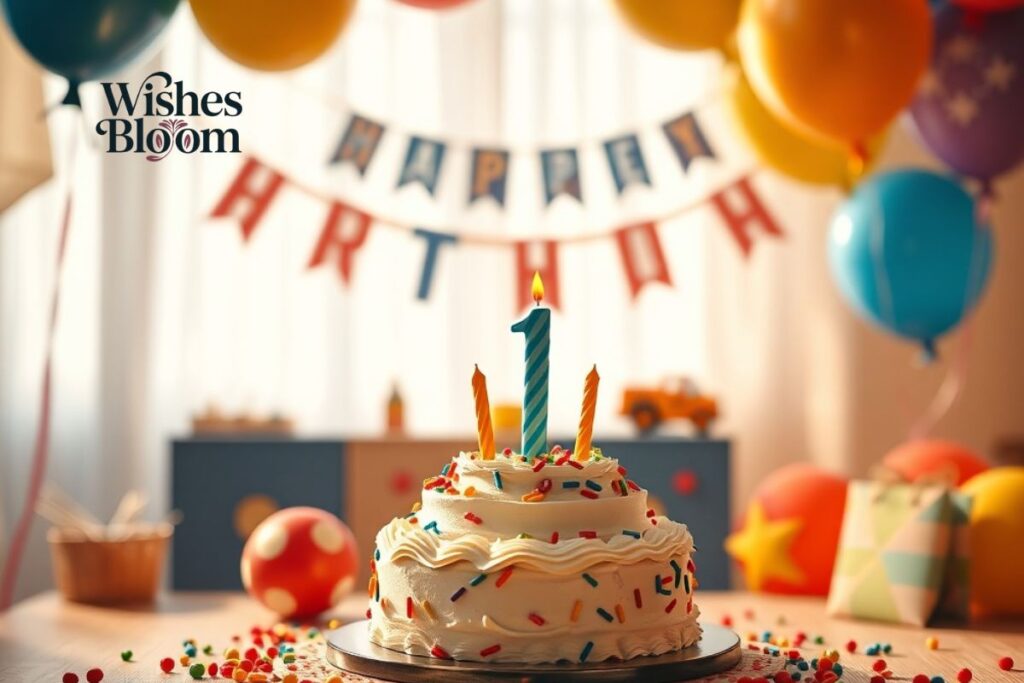 Cool 1st birthday wishes for Grandson