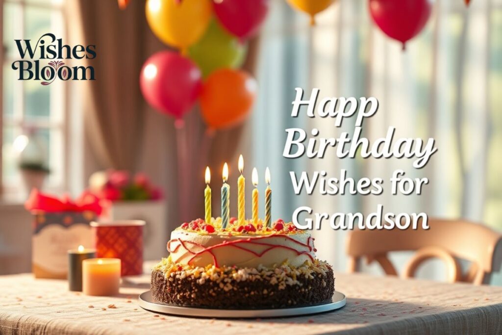 Heartfelt happy birthday wishes for Grandson