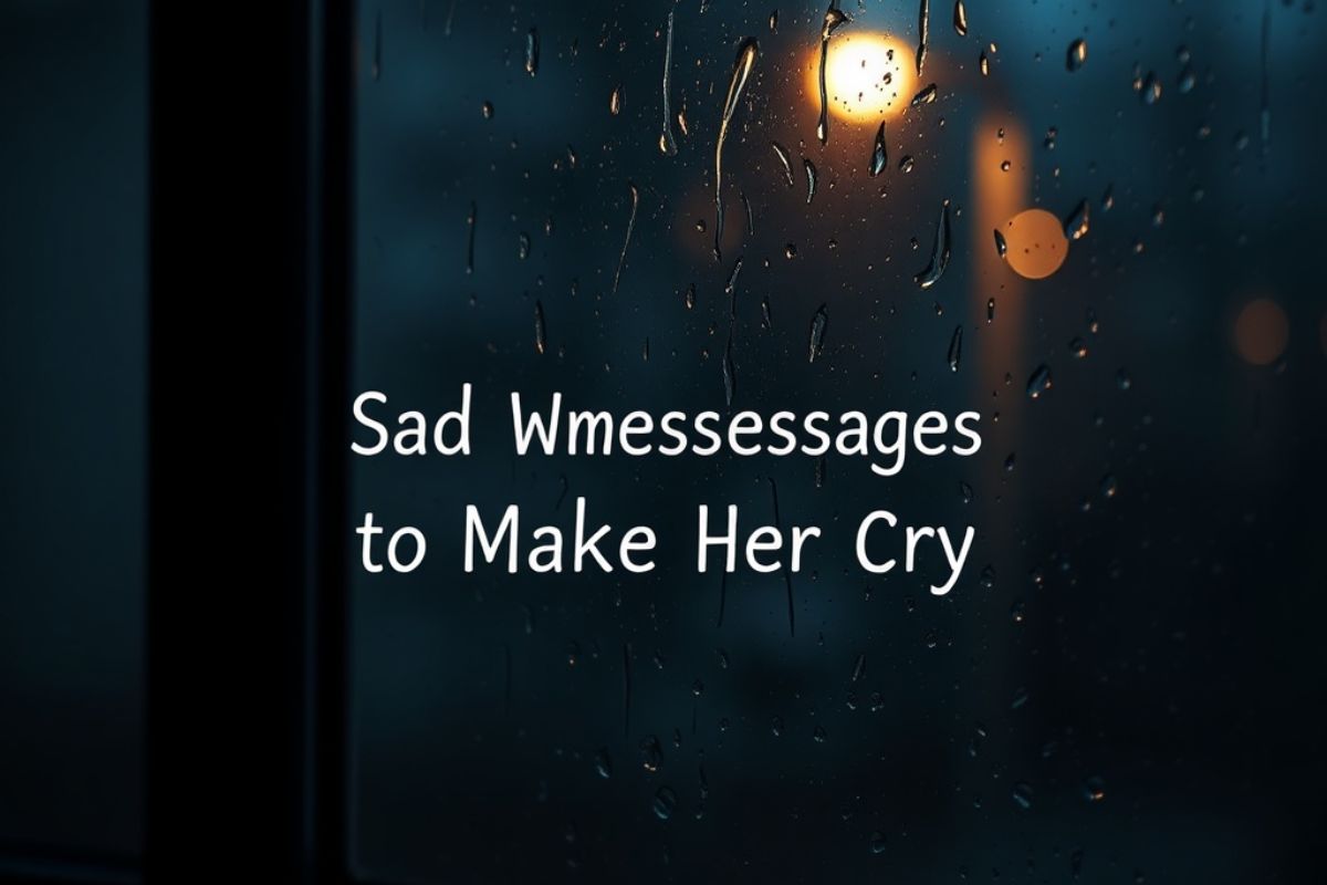 150+ Sad Messages to Make Her Cry – Deep and Emotional