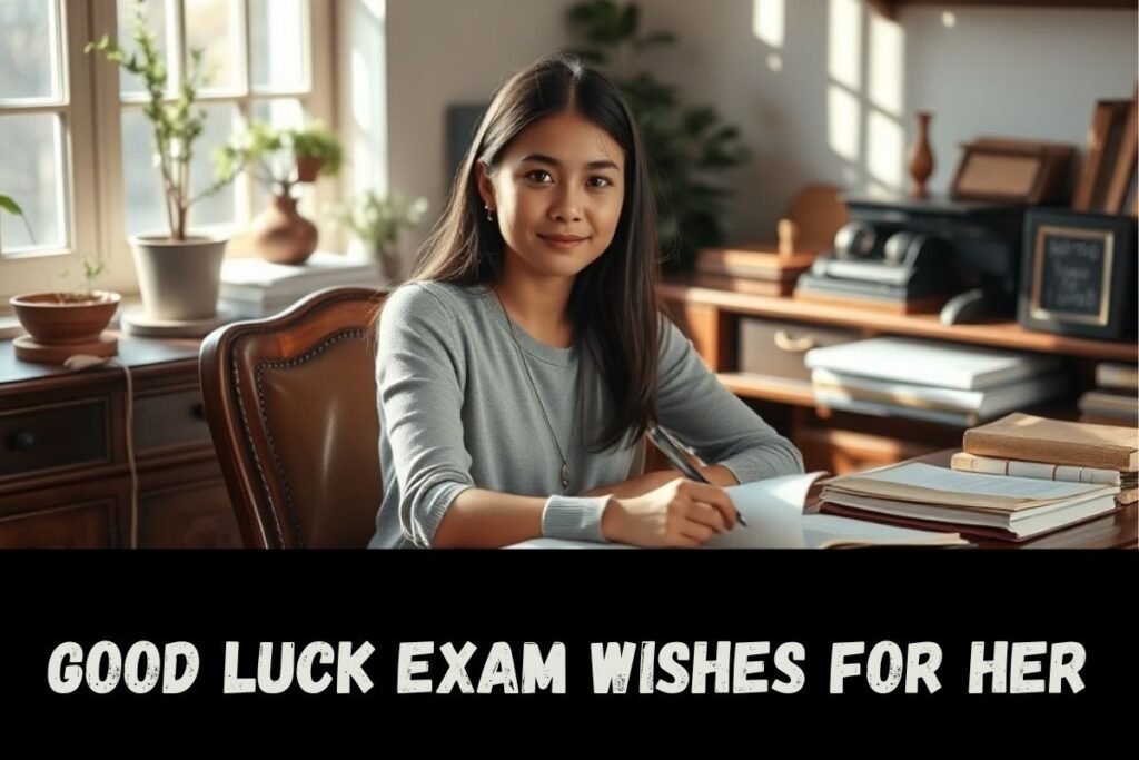 Good Luck Exam Wishes for Her